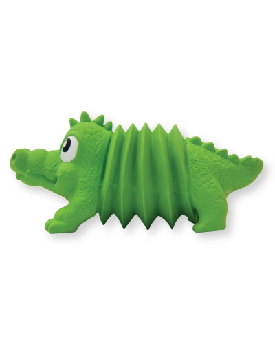 Игрушка для собак Outward Hound Accordionz Gator (Крокодил-аккордеон) салатовый 16,5 см (oh68093)