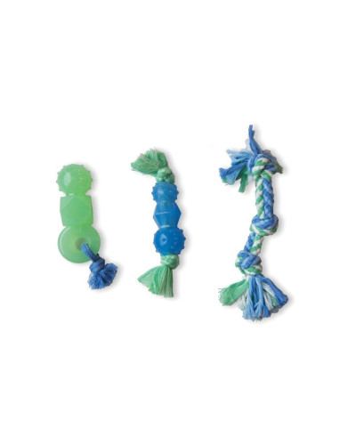 Набор игрушок для собак Petstages Orka Mini Dentachew Pack (Орка Мини Дентачю) для зубов 7/9/12 см (pt68115)