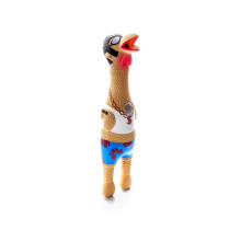 Іграшка-пищалка для собак Petstages Squawkers Earl (Півень) 30х7,5х6 см (pt69501)