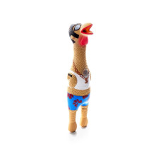 Іграшка-пищалка для собак Petstages Squawkers Earl (Півень) 30х7,5х6 см (pt69501)
