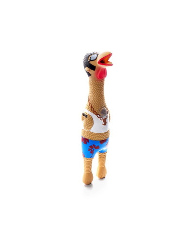 Іграшка-пищалка для собак Petstages Squawkers Earl (Півень) 30х7,5х6 см (pt69501)