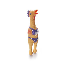 Іграшка-пищалка для собак Petstages Squawkers Henrietta (Курка) 30х7,5х6 см (pt69502)