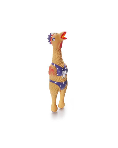 Іграшка-пищалка для собак Petstages Squawkers Henrietta (Курка) 30х7,5х6 см (pt69502)