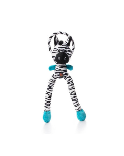Іграшка–перетяжка для собак Petstages Thunda Tugga Leggy Zebra (Довгонога Зебра) Велика 38 см (pt69494)