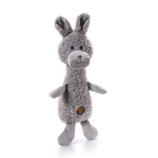 Игрушка для собак Petstages Scruffles Bunny (Неопрятный Зайчик) малый серый 28 см (pt69591)