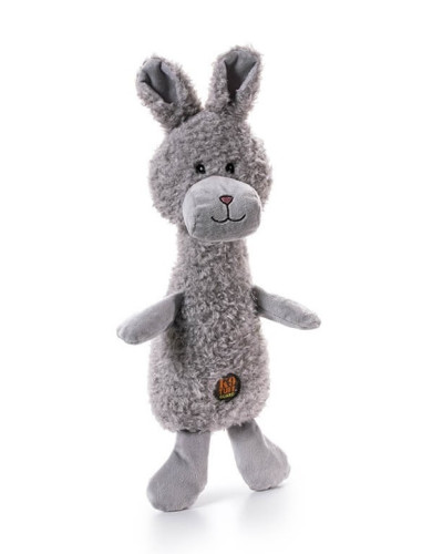 Игрушка для собак Petstages Scruffles Bunny (Неопрятный Зайчик) малый серый 28 см (pt69591)