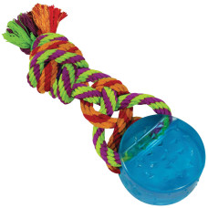 Игрушка для собак Petstages Orka Dental Puck (Орка Шайба з канатом) 6х2,5 см (pt232)
