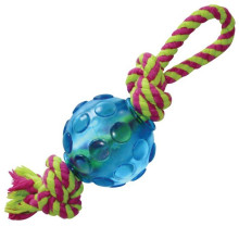 Игрушка для собак Petstages Mini Orka Ball (Орка мини мячик с канатом) D-6 см (pt222)