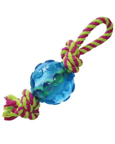 Игрушка для собак Petstages Mini Orka Ball (Орка мини мячик с канатом) D-6 см (pt222)