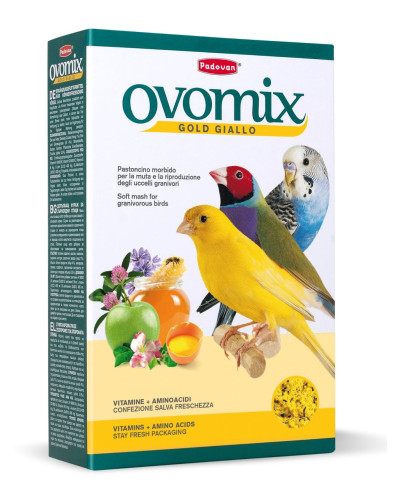 Повседневный корм для декоративных птиц Padovan Ovomix Gold Giallo 300 г (PP00194)