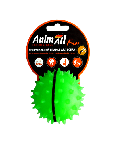 AnimAll Фан мяч каштан 7 см зеленый