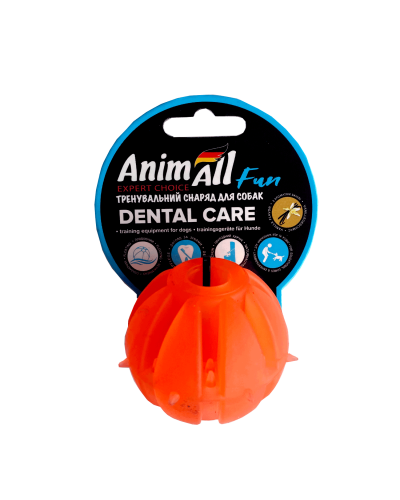 AnimAll Фан 88232 мяч вкусный 5 см оранжевый