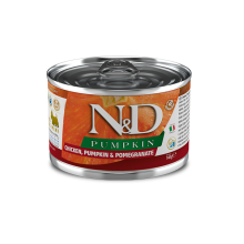 Влажный корм для собак мелких пород Farmina N&D Grain PUMPKIN CHICKEN ADULT MINI с тыквой, курицей, гранатом 140 г 02314