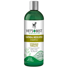 Шампунь Vet's Best Oatmeal Med Shampoo терапевтический для собак 470 мл (vb10344)
