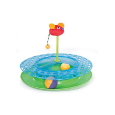 Іграшка для кішок Petstages Cheese Chase II Трек з м'ячиком для ласощів 30,5x22,9x30,5 см (pt736)