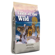 Сухой корм для взрослых собак Taste of the Wild Wetlands Canine с уткой и перепелами 2 кг (2596-HT18)