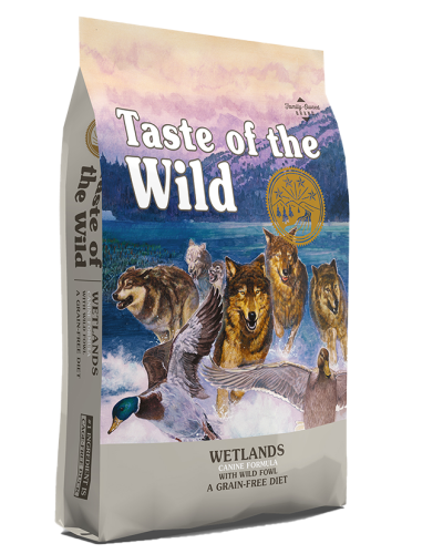Сухой корм для взрослых собак Taste of the Wild Wetlands Canine с уткой и перепелами 2 кг (2596-HT18)