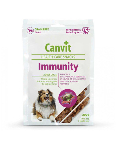 Полувлажные лакомства Canvit Immunity для укрепления иммунитета для собак 200 г (can508785)
