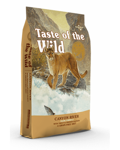 Сухой корм для кошек всех пород и возрастов Taste of the Wild River Feline Formula с форелью 2 кг (2594-HT18)