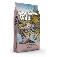 Сухий корм для котів усіх порід та віку Taste of the Wild Lowland Creek Feline Formula перепілка та качка 2 кг (9767-HT18)