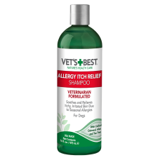 Шампунь Vet's Best Allergy Itch Relief Shampoo проти алергії для собак 470 мл (vb10345)
