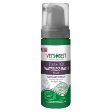 Мийна піна Vet`s Best Flea&Tick Waterless Bath For Cats проти бліх, кліщів і москітів для кішок 147 мл (vb10521)
