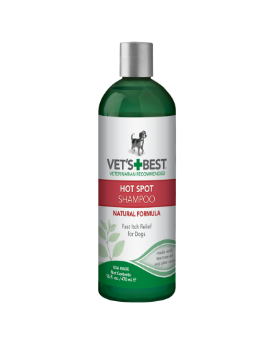 Шампунь Vet`s Best Hot Spot Shampoo против воспалений для собак 470 мл (vb10010)