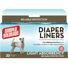 Гігієнічні прокладки для тварин Simple Solution Disposable Diaper Liners - Light Flow 22 шт (ss10608-3Р)