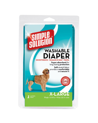 Гигиенические трусы для собак Simple Solution Washable Diaper X-Large (ss10595)