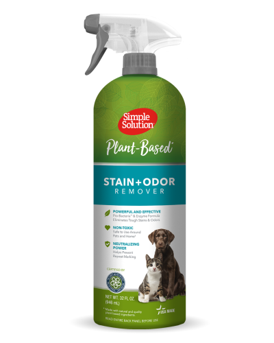 Засіб Simple Solution Plant-Based Stain and Odor Remover для нейтралізації запахів/плям від життєдіяльності тварин 945мл (ss13861)