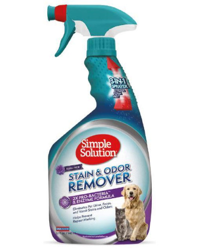 Засіб Simple Solution Stain & Odor Remover Floral Fresh Scent для нейтралізації запахів і видалення плям від життєдіяльності