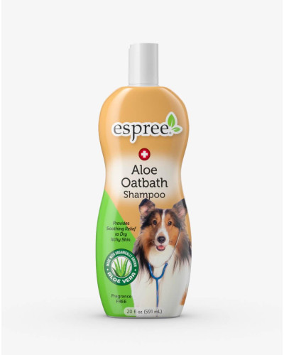 Шампунь Espree Aloe Oatbath Medicated Shampoo для собак с алое и овсом 5:1 591 мл (e00382)