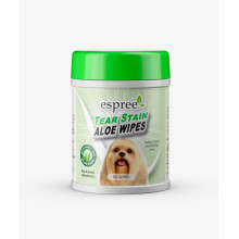 Салфетки для собак Espree Aloe Tear Stain Wipes очистка загрязнений под глазами 60шт (e01278)