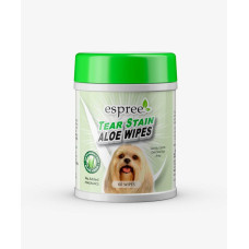 Серветки для собак Espree Aloe Tear Stain Wipes очищення забруднень під очима 60шт (e01278)
