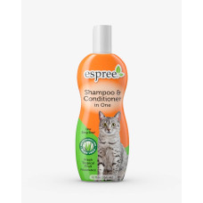 Шампунь-кондиционер Espree Shampoo and Conditioner 2 в 1 для кошек 16:1 355 мл (e01082)