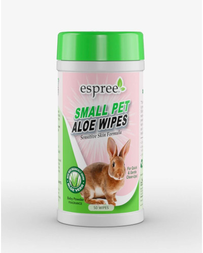 Влажные салфетки Espree Small Animal Wipes для мелких животных 50 шт (e00751)