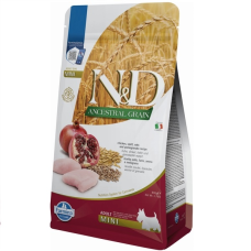 Сухий корм для собак малих порід Farmina N&D Low Grain CHICKEN & POMEGRANATE ADULT MINI 800 gr 21977