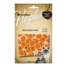 Flamingo Лососевые роллы для кошек 50 GR