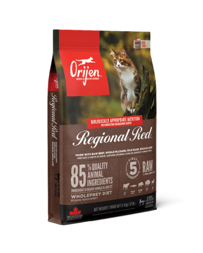 Сухой корм для котов всех пород и всех стадий жизни Orijen Regional Red Cat 5,4 кг (o28254)