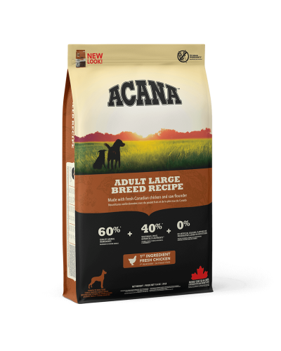 Сухой корм для взрослых собак больших пород ACANA Adult Large Breed Recipe 17 кг (а52117)