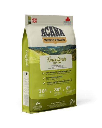 Сухий корм для собак усіх порід та стадій життя ACANA Grasslands Recipe Dog 6 кг (a54260)
