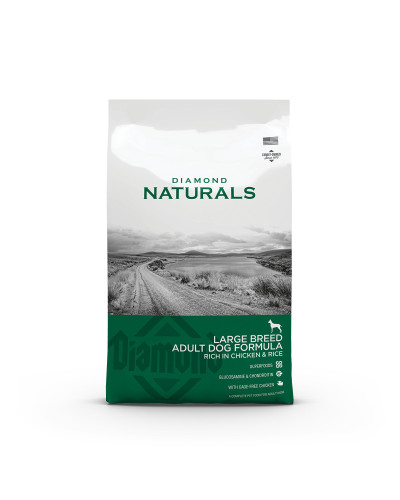 Сухой корм для взр собак крупн пород Diamond Naturals Ad LrBr Ch&Rice Курица&Рис 15 кг (dn10071-HT28)