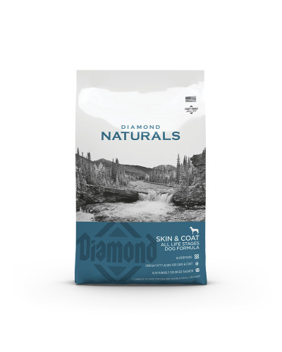 Сухий корм для собак всіх порід та ст життя для шкіри та шерсті Diamond Naturals Dog Skin&Coat Лосось 2 кг (dn10087-HT18)