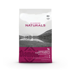 Сухий корм для цуценяк великих порід Diamond Naturals Puppy Large Breed Lamb&Rice Ягня&Рис 15 кг (dn10062-HT28)