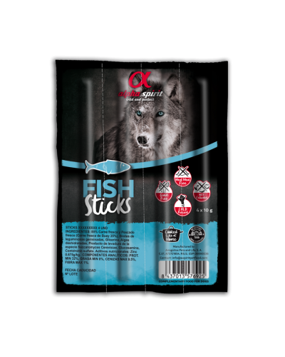 Ласощі для собак Alpha Spirit ALL 6 Sticks напіввологі беззернові палички асорті (6х4) 240г (as5109405)