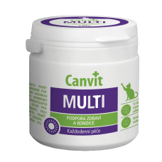 Вітамінно-мінеральний комплекс Canvit Multi для котів таблетки 100 шт (can50742)