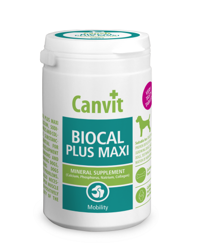 Витаминно-минеральная добавка для собак Canvit Biocal Plus Maxi for dogs 230 г (can53145)