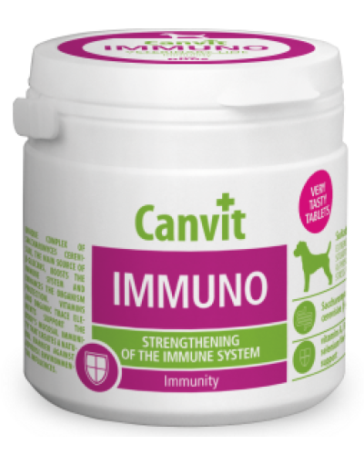 Вітаміно-мінеральний комплекс Canvit Immuno для собак таблетки 100 г (can50733)