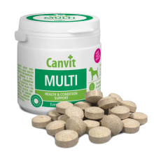 Вітаміно-мінеральний комплекс Canvit Multi для собак таблетки 100 г (can50718)