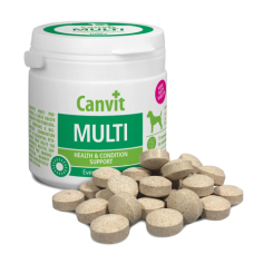 Вітаміно-мінеральний комплекс Canvit Multi для собак таблетки 100 г (can50718)